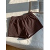 image:imageMakeMeChic Womens Camo Shorts Athletic Sports Running Boxer Workout Sweat ShortsPolka Dots
