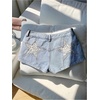 image:imageMakeMeChic Womens Cheetah Print Denim Shorts Star Pattern Low Waist Y2k Jean Mini ShortsBlue