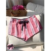 image:imageMakeMeChic Womens Polka Dots Striped Micro Shorts Drawstring Low Rise Cute Y2K Mini ShortsPink