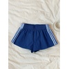 image:imageMakeMeChic Womens Striped Summer Shorts Workout Running Shorts Mini Micro Sweat Track Shorts Gym Athletic WearBlue