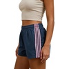 image:imageMakeMeChic Womens Striped Summer Shorts Workout Running Shorts Mini Micro Sweat Track Shorts Gym Athletic WearDark Blue