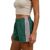 image:imageMakeMeChic Womens Striped Summer Shorts Workout Running Shorts Mini Micro Sweat Track Shorts Gym Athletic WearGreen