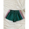 image:imageMakeMeChic Womens Striped Summer Shorts Workout Running Shorts Mini Micro Sweat Track Shorts Gym Athletic WearGreen