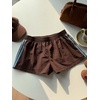 image:imageMakeMeChic Womens Striped Summer Shorts Workout Running Shorts Mini Micro Sweat Track Shorts Gym Athletic WearMulticolor