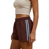image:imageMakeMeChic Womens Striped Summer Shorts Workout Running Shorts Mini Micro Sweat Track Shorts Gym Athletic WearMulticolor
