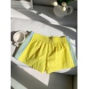 image:imageMakeMeChic Womens Striped Summer Shorts Workout Running Shorts Mini Micro Sweat Track Shorts Gym Athletic WearYellow