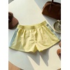 image:imageMakeMeChic Womens Striped Summer Shorts Workout Running Shorts Mini Micro Sweat Track Shorts Gym Athletic WearYellow and Blue
