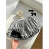 image:imageMakeMeChic Womens Summer Ruffle Micro Mini Shorts Low Rise Gingham Loose Fitting Y2K Bubble ShortsBlack and White