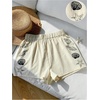 image:imageMakeMeChic Womens Summer Shorts Starfish High Elastic Waist Casual Beach ShortsWhite