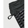 image:imageMakeMeChic Womens Y2K Gothic Striped Micro Shorts Grunge Low Rise Drawstring Mini ShortsBlack Striped