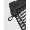 image:imageMakeMeChic Womens Y2K Gothic Striped Micro Shorts Grunge Low Rise Drawstring Mini ShortsWhite