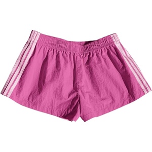 image:imageMakeMeChic Womens Striped Summer Shorts Workout Running Shorts Mini Micro Sweat Track Shorts Gym Athletic WearHot Pink