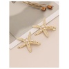 image:imageMAKEMECHIC Womens 23 Pcs Starfish Hair Clips Pearl Barrettes Hairpins Summer Beach Hair Accessories Gold OneSizeGold