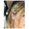 image:imageMAKEMECHIC Womens 23 Pcs Starfish Hair Clips Pearl Barrettes Hairpins Summer Beach Hair Accessories Gold OneSizeMulticolor