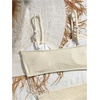 image:imageMakeMeChic Girls 3 Piece Swimsuits Seashell Ruched Spaghetti Strap Bikini Set with Beach SarongsBeige
