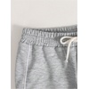 image:imageMakeMeChic Girls Camo Sweatpants Elastic Waist Wide Leg Baggy PantsGrey