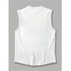 image:imageMakeMeChic Mens Summer Beach Tank Top Graphic Sleeveless Hawaiian Shirts Muscle Basic Top Vacation ShirtsWhite Star