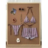 image:imageMakeMeChic Womens Bikini with Shorts Boyshort Bikini Set Halter Tie Backless Y2K Cute SwimsuitsPink and Brown