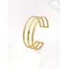 image:imageMakeMeChic Womens Bracelets Arm Cuff Upper Arm Flower Gold Bangles JewelryGold Solid