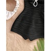 image:imageMakeMeChic Womens Halter Short Rompers Summer One Piece Jumpsuits Backless ShapewearBlack