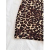 image:imageMakeMeChic Womens Halter Short Rompers Summer One Piece Jumpsuits Backless ShapewearLeopard Print