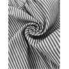 image:imageMakeMeChic Womens Maternity Two Piece Outfits Striped Crew Neck Sleeveless Tank Top and Pants Pregnancy SetsBlack and White