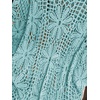 image:imageMakeMeChic Womens Plus Size Crochet Boho Tops Summer Vacation Beach Cover Ups SweaterBlue