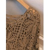 image:imageMakeMeChic Womens Plus Size Crochet Boho Tops Summer Vacation Beach Cover Ups SweaterDark Khaki