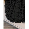 image:imageMakeMeChic Womens Plus Size Crochet Boho Tops Summer Vacation Beach Cover Ups SweaterPlus Black