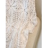image:imageMakeMeChic Womens Plus Size Crochet Boho Tops Summer Vacation Beach Cover Ups SweaterPlus White