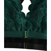 image:imageMakeMeChic Womens Plus Size Lace Bralette Front Closure Bras Wireless Deep V Triangle Sexy Lace BraBlackGreen