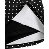 image:imageMakeMeChic Womens Polka Dots Mini Skirt Low Waisted Bodycon Summer Y2K Cute Micro SkirtsBlack
