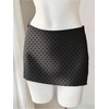 image:imageMakeMeChic Womens Polka Dots Mini Skirt Low Waisted Bodycon Summer Y2K Cute Micro SkirtsDark Grey