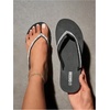 image:imageMakeMeChic Womens Seashell Starfish Summer Beach Shoes Open Toe Boho Flip Flops Flat SandalsBlack a