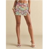 image:imageMakeMeChic Womens Sequin Bodycon Skirt Glitter Low Rise Party Mini Skirts with Shorts UnderneathMulticolor