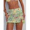 image:imageMakeMeChic Womens Sequin Mini Skirt Y2K Sparkly Micro Pencil SkirtMint Green