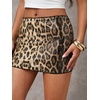 image:imageMakeMeChic Womens Sequin Mini Skirt Y2K Sparkly Micro Pencil SkirtMulticolored