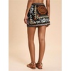 image:imageMakeMeChic Womens Summer Boho Wrap Mini Skirt Beach Vacation Short SkirtsBoho Black Floral