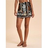 image:imageMakeMeChic Womens Summer Boho Wrap Mini Skirt Beach Vacation Short SkirtsBoho Black Floral