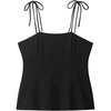 image:imageMAKEMECHIC Womens Sleeveless Cami Top Tie Shoulder Spaghetti Strap Backless Summer Y2K Crop TopsBlack