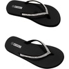 image:imageMakeMeChic Womens Seashell Starfish Summer Beach Shoes Open Toe Boho Flip Flops Flat SandalsBlack a