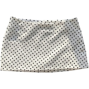 image:imageMakeMeChic Womens Polka Dots Mini Skirt Low Waisted Bodycon Summer Y2K Cute Micro SkirtsWhite