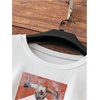 image:imageMAKEMECHIC Womens Western Graphic Tees Vintage Tops Summer Cute T Shirt Crew Neck Short Sleeve Cowgirl TopsWhite