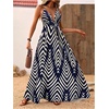 image:imageMakeMeChic Womens Boho Maxi Dress Summer Luau Outfits Beach Wedding Guest Backless Sundress Flowy Resort WearRoyal Blue B