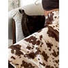image:imageMakeMeChic Womens Cow Print Skirt High Waisted A Line Flowy Summer Midi SkirtsBrown
