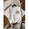 image:imageMakeMeChic Womens Graphic Tees Cheetah Print T Shirt Tops Y2k Crew Neck Short Sleeve Summer TopsWhite