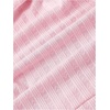 image:imageMakeMeChic Womens Off The Shoulder T Shirt Bow Ruched Bell Sleeve Ruffle Y2k TopsPink