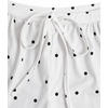 image:imageMakeMeChic Womens Pajama Bottoms Floral Print Tie Front Micro Short Side Slit Summer Lounge ShortsWhite Black