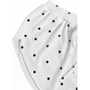image:imageMakeMeChic Womens Pajama Bottoms Floral Print Tie Front Micro Short Side Slit Summer Lounge ShortsWhite Black