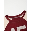 image:imageMakeMeChic Womens Short Sleeve T Shirts Crop Number Crewneck Y2k Casual Summer Jersey TopsRed